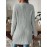 Plus Size - Plus Size Women'S Elegant Vintage Cardigan - Cozy V-Neck with Pockets, Light Gray, Long Sleeve, Fall/Winter Warmth, Casual Chic Style, Autumn Winter Apparel | Vintage Style Cardigan | Construction, Cardigan Sweater