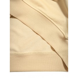 [Cozy Letter Print Sweatshirt] Cozy Plus Size Women's AMAZING GRACE Letter Print Sweatshirt | Long Sleeve Crewneck Pullover with Floral Accents, Machine Washable Polyester, Relaxed Fit for Fall & Winter Casual Wear, Cute Sweatshirts