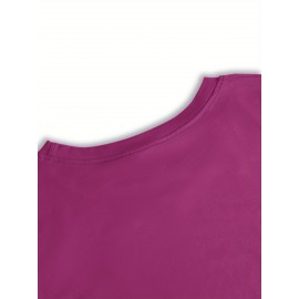 Women's Casual Short-Sleeve T-Shirt with 